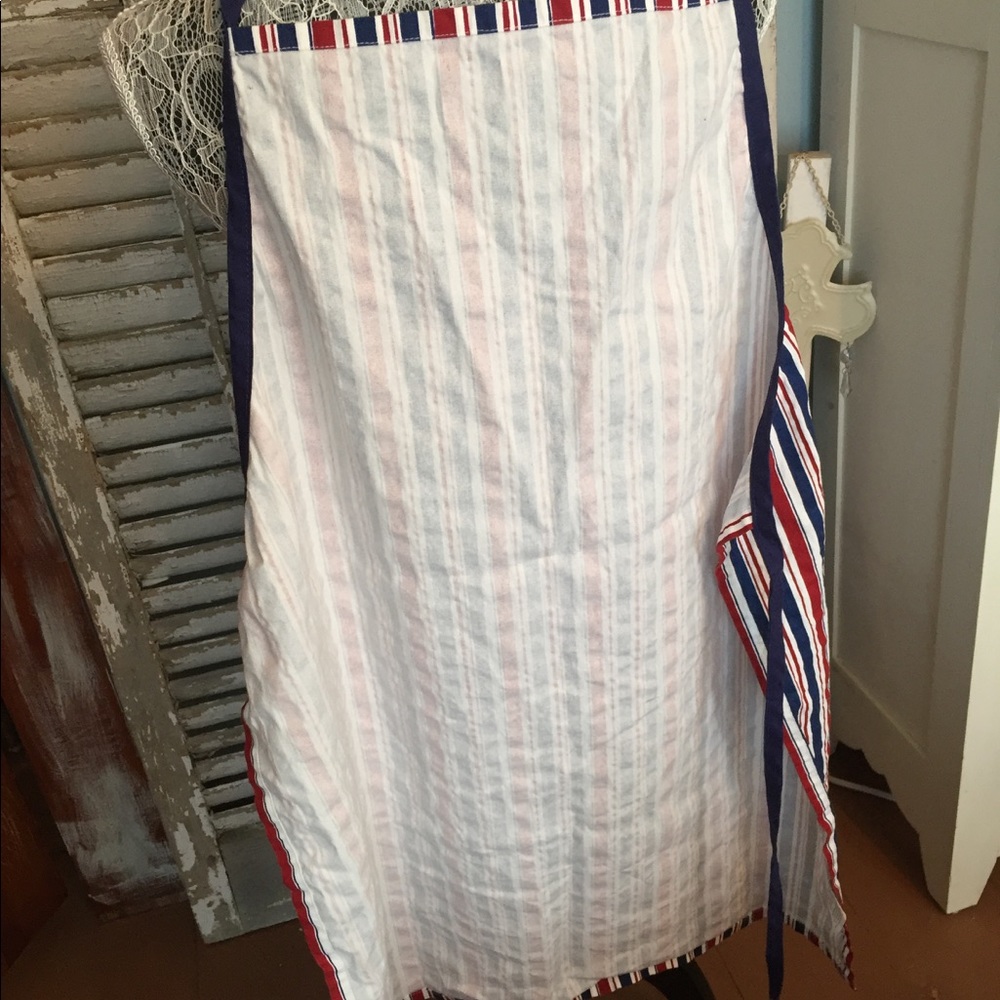 Traded—Classic 🇺🇸BBQ APRON. Heavy Duty Like New July 4 - Picture 5 of 6